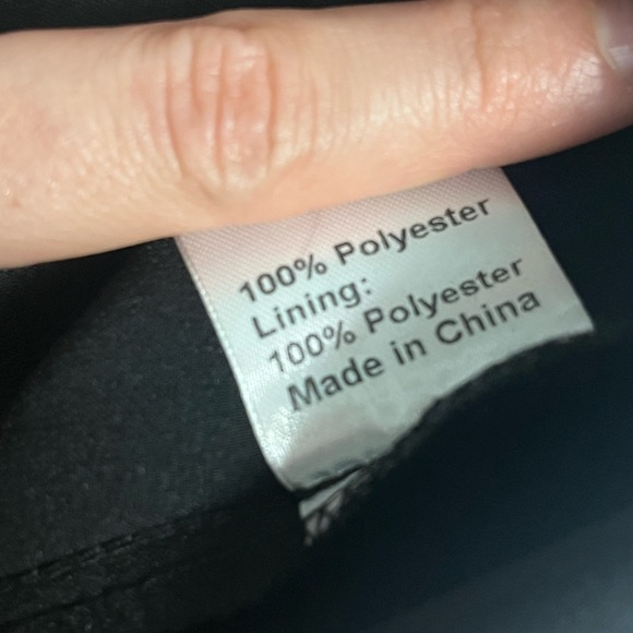 NWOT Princess Polly Black Dress, Size 6. Pleated V neck bust. Minidress. - Picture 8 of 9